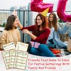 Camping Friendly Feud Game, Fun Outdoor Party Game Card for