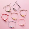 Happyyami Lucky Cat Bracelet Cute Cartoon Good Luck String Braided