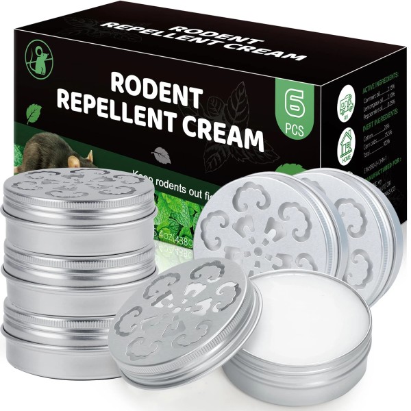 Crobirware Powerful Peppermint Oil Rodent and Squirrel Repellent for Car
