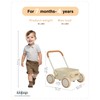 Kidpop PULA 2-in-1 Push and Pull-Along Wagon, Baby Push Walker