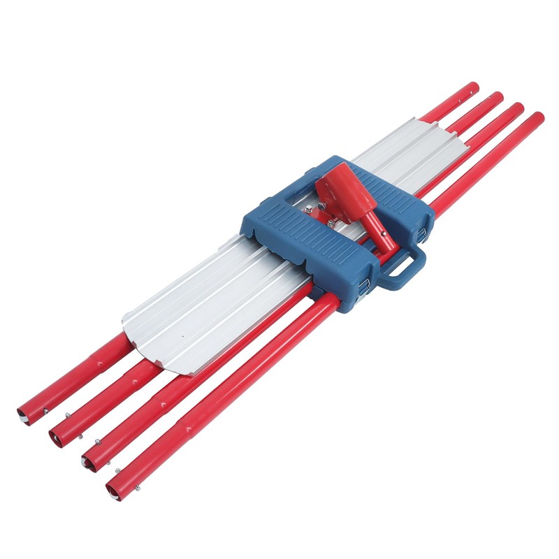 waltyotur Red 48 x 8 Concrete Bull Float with 4