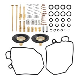 MOTOALL CB450SC 2 Air Cut Off Valve & 2 carb rebuild kit for 1982-1985 Honda
