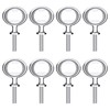 Ohiyoo Metal Bottle Opener Kits 8 Pack Blank Stainless Steel