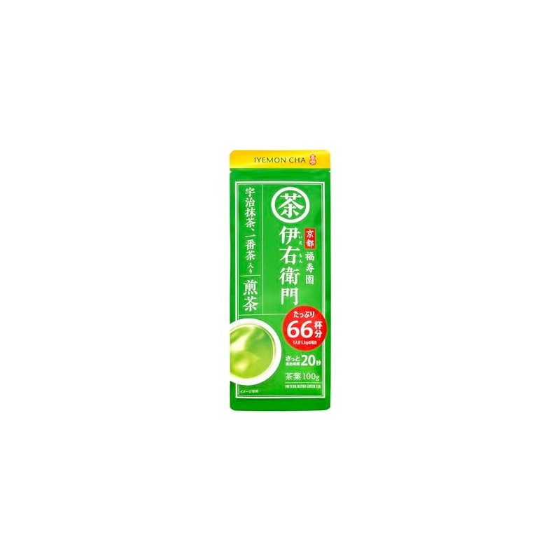 Uji no Dew Iyemon Green Tea with Matcha 3.5 oz