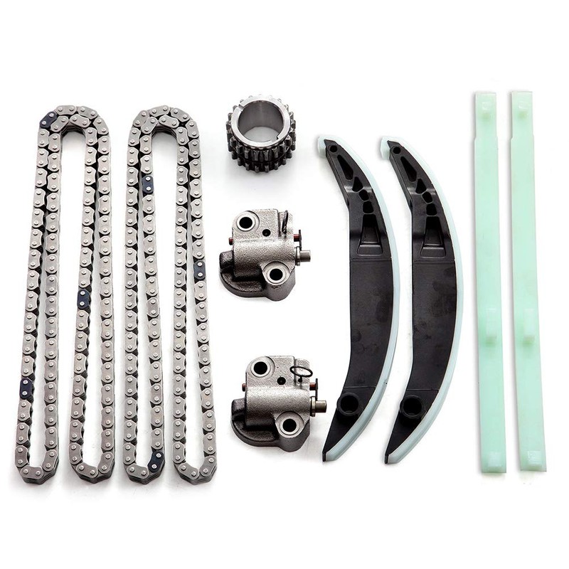 AZHZ Engine Timing Chain Kit Time Chain Part Set W/Tensioner