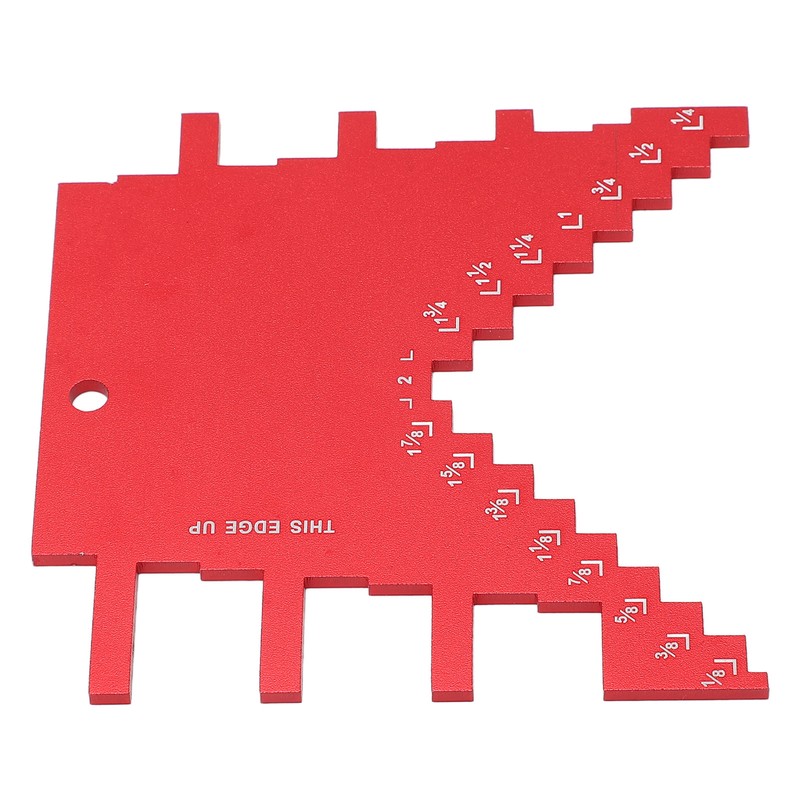 Step Depth Gauge 2 in 1 Aluminum Alloy Accurate Laser