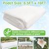YFFSIDMY Plant Covers Freeze Protection, 6.5'x16' Frost Blankets for Outdoor