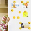 12PCS Emoji Fridge Magnets Refrigerator Funny Fridge Magnets Cute Magnets