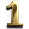 2" Solid Brass Mailbox Number #1 / Better Box Mailboxes