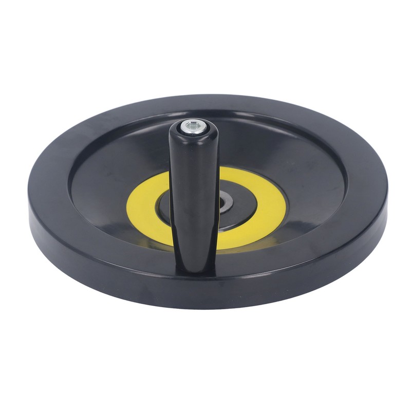 Revolving Handle Hand Wheel 18x200mm Backside Corrugated Hand Crank Handwheel