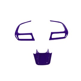 3 accesorios de ajuste interior de coche compatibles con Jeep Renegade 2015-2023 y para Jeep Compass 2017-2020 (morado)