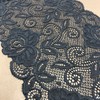 Vupouma 7 Inch Wide Stretch Lace Ribbon Elastic Lace Trim