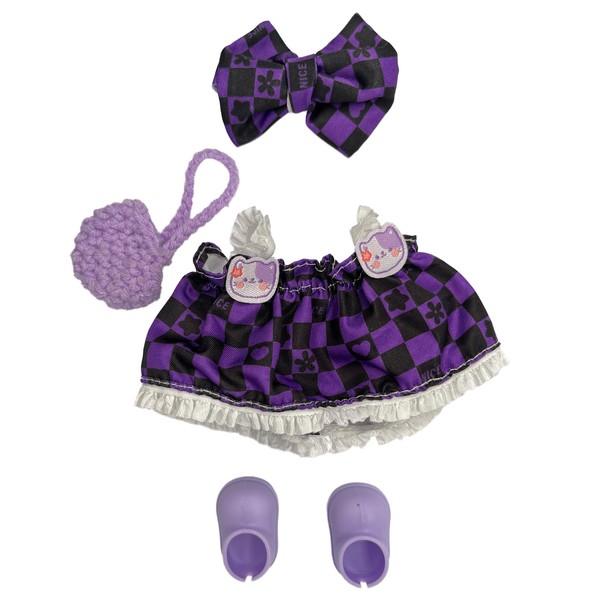 ONRRI - Juego de ropa de muñeca de 17 cm