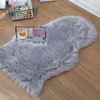 HLZDH faux fur soft fluffy single sheepskin stule Style Rug,