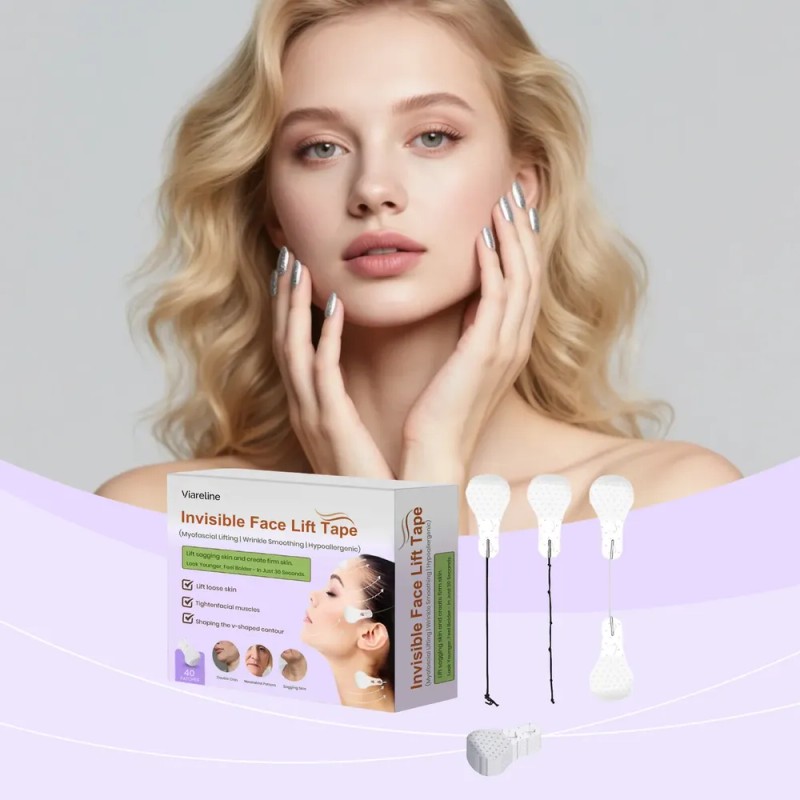 Cinta Estirable Facial Invisible Reafirmante Contorno Rostro