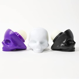 3 Skull-Shaped Lip Balm for Matte Moisturizing - Vitamin E, Coconut and Sweet Almond Oil Extracts Nourish Chapped Lips - Bálsamo Labial - Forma de... 