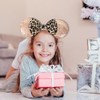 2 Pcs Mouse Ears Headbands, Shiny Bow Glitter Mouse Ears