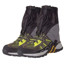 Outdoor Silicon Coated Nylon Waterproof Ultralight Gaiters Leg Protection Guard Hiking Climbing Trekking GTRH