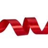 1 Inch Red Solid Satin Ribbon, 50 Yards Craft Fabric