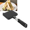 Sandwich Maker Pan Aluminum Alloy Nonstick Hot Sandwich Maker Stovetop