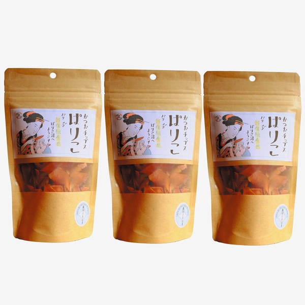 New Experience Texture! As the Ingredients!! Bonito Chips "Parico" 0.5
