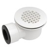 2-Inch Side Outlet Low Profile Shower Drain, PVC Shower Drain