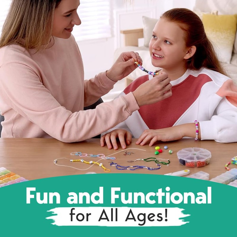 0.8mm x 50m Clear Bracelet String, Elastic String for Bracelet