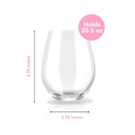 Crazy Paisley Designs - The One Where He Proposed & She Said Yes Wine Glass Set