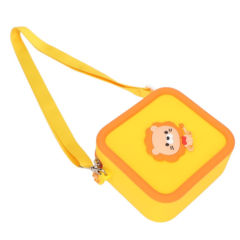 Silicone Kids Camera Bag Cute Cartoon Animal Decoration Shockproof Waterproof