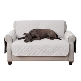 Furhaven Pet Furniture Cover - Two-Tone Reversible Water-Resistant Living Room Furniture Cover Protector Pet Bed for Dogs and Cats