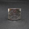 Sterling Silver Men Ring Celtic Cross Genuine Solid Hallmarked 925