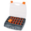Makitoyo Hardware Storage Box Tools Organizer Container with Handle and