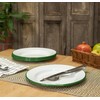 Red Co. Set of 4 Enamelware Metal Classic 10" Round
