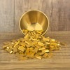 Charming solid brass feng shui decor - hundred fortune jar