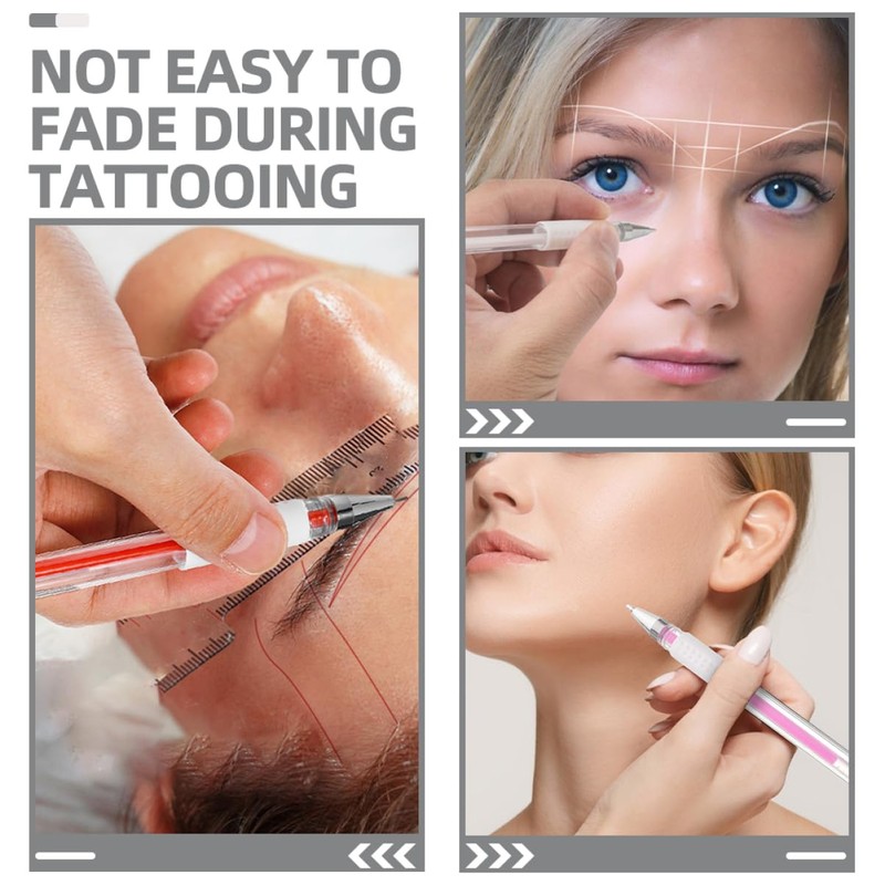 COHEALI Tattoo Position Marker Pen Set with Replacement Nibs for