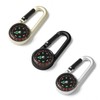 3 Pieces Of Compass, Compass Carabiner, Outdoor Cycling Compass, Suitable