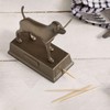 AD272 - Good Dog - Bronze Plastic Toothpick Dispenser by