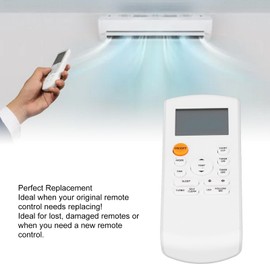 Air Conditioner Remote Control Replacement for Super General Inventor Omnia Air Conditioner Remote Control RG57A2/BGEF RG57A3/BGEF RG57B/BGE RG57D/BGE RG57A16/BGEF