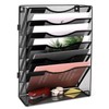 EasyPAG Wall File Holder Organizer 7 Tier Mesh Hanging Wall