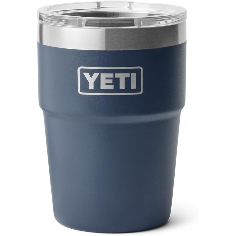 YETI Rambler Cup, Vacuum Insulated Stainless Steel Stackable Cup with