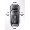 BRITPART RH/PASSENGER SIDE REAR BUMPER LIGHT COMPATIBLE WITH LAND ROVER