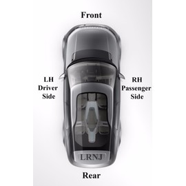 BRITPART RH/PASSENGER SIDE REAR BUMPER LIGHT COMPATIBLE WITH LAND ROVER DISCOVERY 2 2003-2004 PART # XFB000720