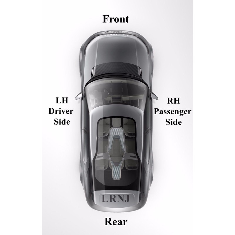 BRITPART RH/PASSENGER SIDE REAR BUMPER LIGHT COMPATIBLE WITH LAND ROVER