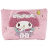 Yasuda Tsusho 4580122516086 My Melody Flat Pouch with Embroidery
