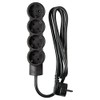 Legrand Power Strip, Plugs, 4 Outlets, 695025