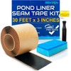 Pond Liner Seam Tape Kit - 30 Feet x 3