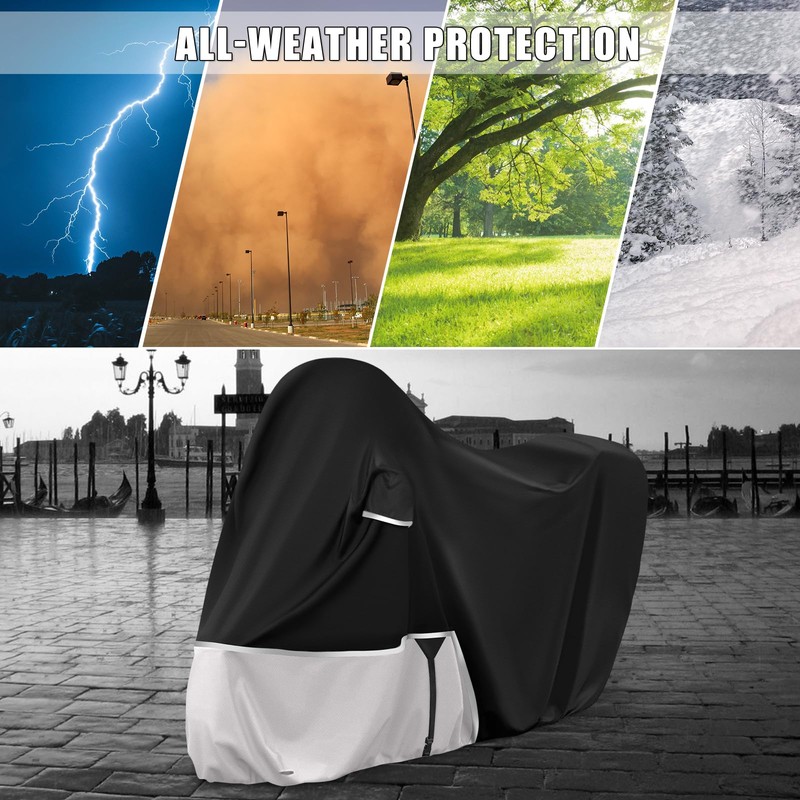 Waterproof Motorcycle Cover Replace for Piaggio Vespa GTV GTS GT125/200/250/300