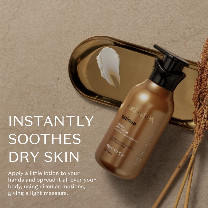 Nativa SPA by O Boticario Quinoa Hydrating Body Lotion, Fragranced