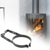 Laroal Chimney Pipe Bracket Flue Liner Clamp Wall Support Fireplace