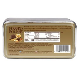 16 Count, Premium Milk Chocolate Hazelnut, Chocolates For Gifting, 7 Oz, Satisfying Cravings In Over 100 Countries Worldwide, Freshness And A Unique Taste.